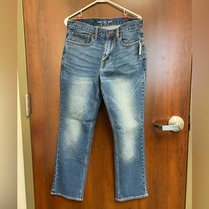Old Navy Straight Built-In Flex Jeans for Men